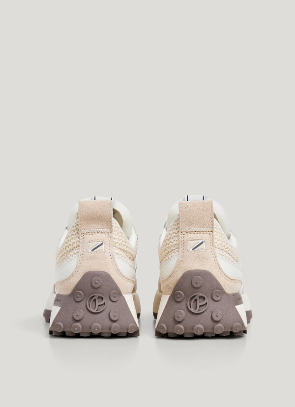 TRAINERS WITH KNIT FABRIC - LUCKY