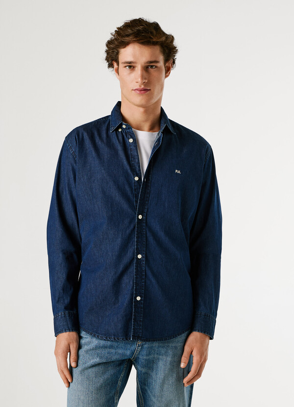 SLIM FIT DENIM SHIRT
