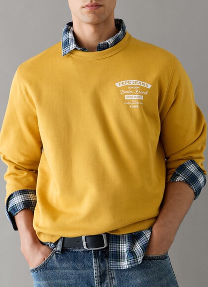 REGULAR FIT CREW NECK SWEATSHIRT