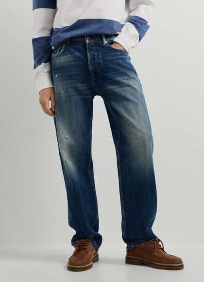 BEXLEY - RELAXED FIT MID-RISE JEANS