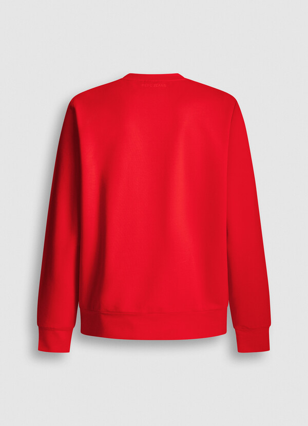 CREW NECK LOGO SWEATSHIRT
