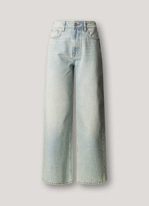 LEXA- HIGH-RISE STRAIGHT FIT JEANS