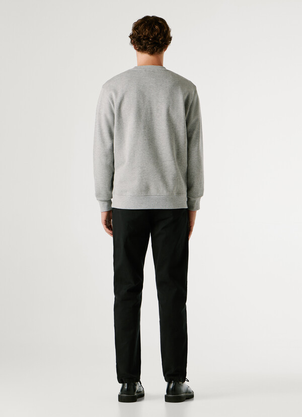 REGULAR FIT CREW NECK SWEATSHIRT