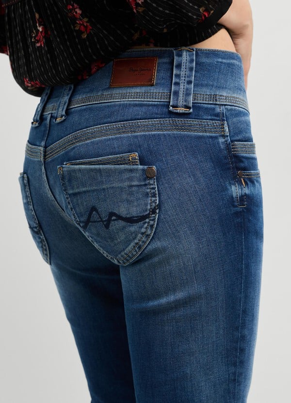 VENUS - LOW-RISE SLIM FIT JEANS