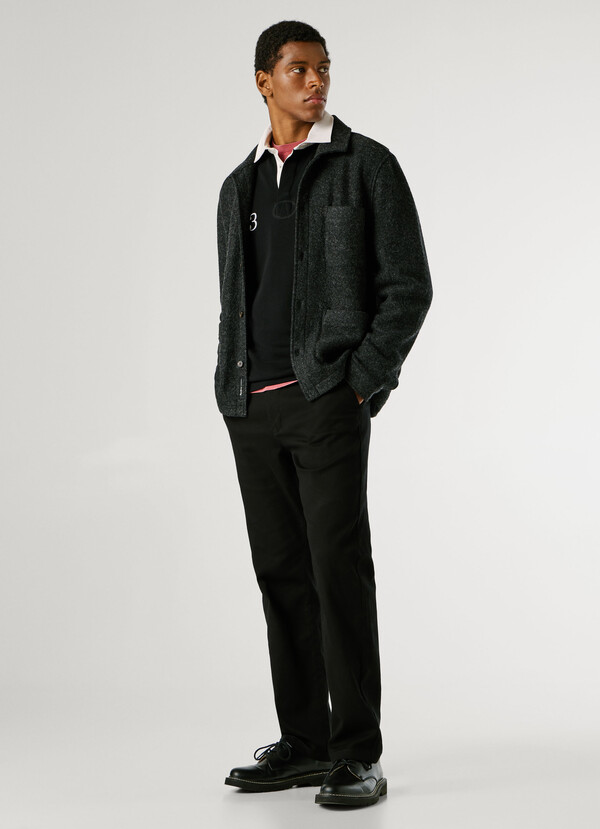 SLIM FIT CHINO TROUSERS