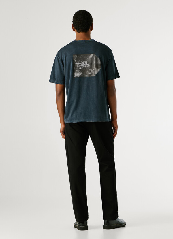 RELAXED FIT BACK PRINT T-SHIRT