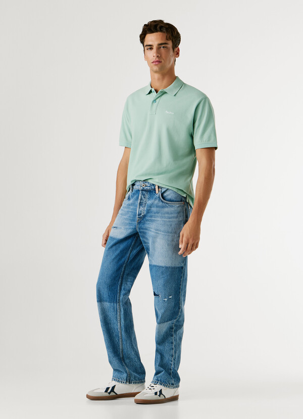 LOW-RISE LOOSE FIT JEANS - HELIX