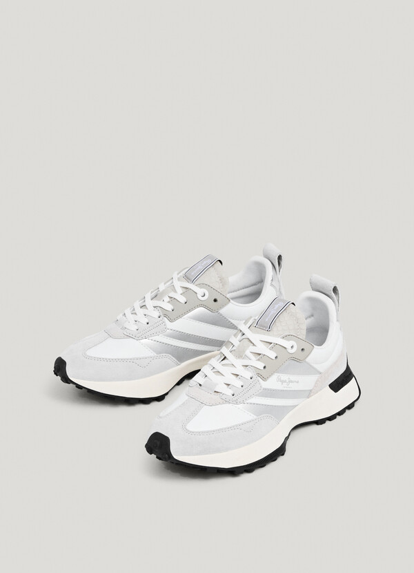 TRAINERS WITH SUEDE DETAILS - LUCKY