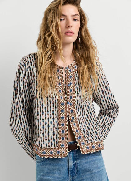 IKAT PRINT JACKET