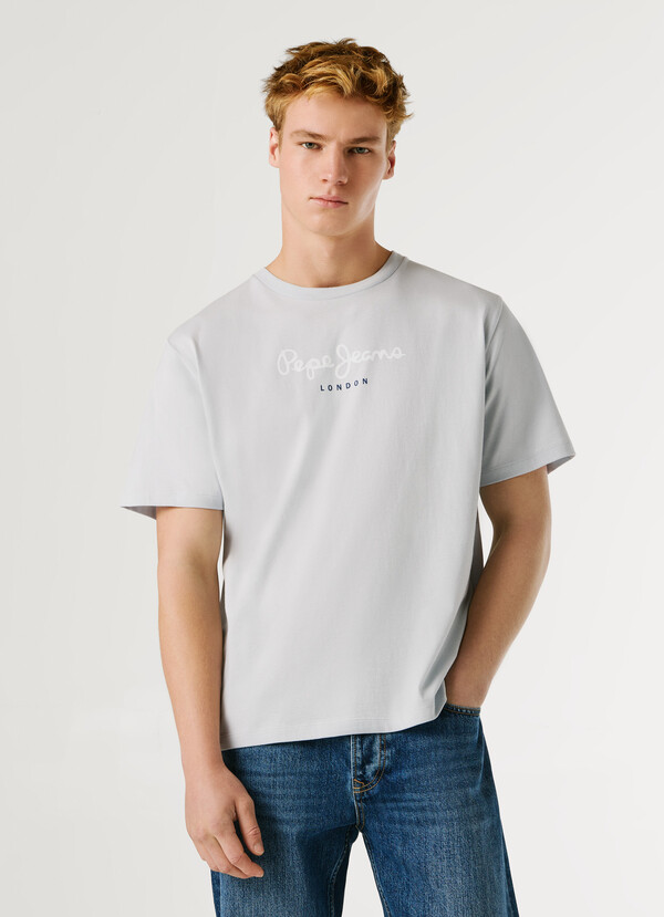 REGULAR FIT LOGO PRINT T-SHIRT
