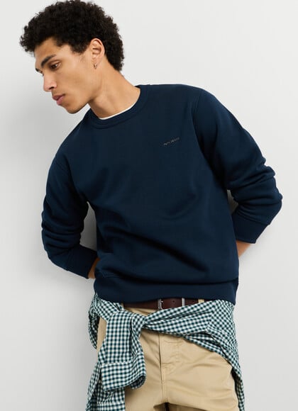 REGULAR FIT CREW NECK SWEATSHIRT