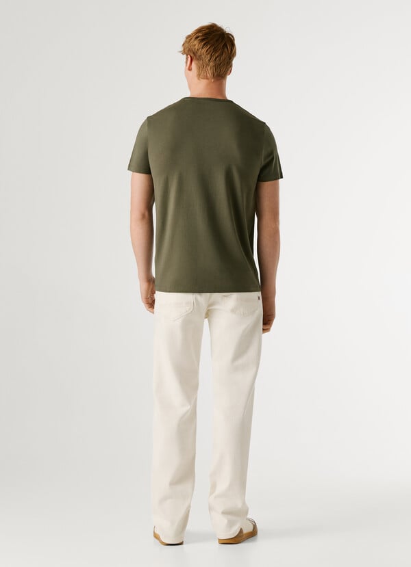 SLIM FIT LOGO PRINT T-SHIRT