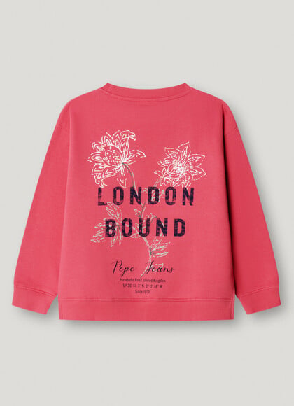 RELAXED FIT CREW NECK SWEATSHIRT