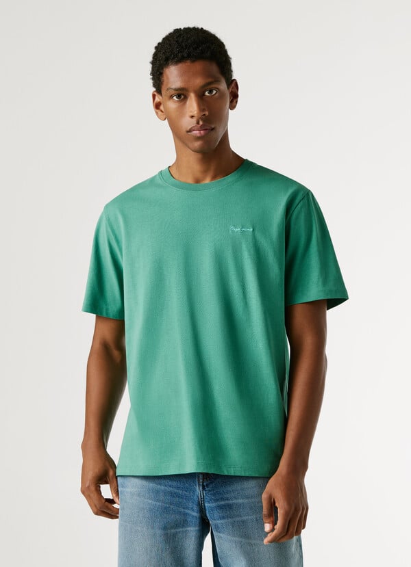 REGULAR FIT LOGO PRINT T-SHIRT