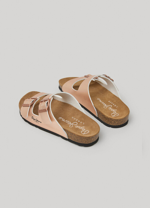SANDALS WITH DOUBLE BUCKLE