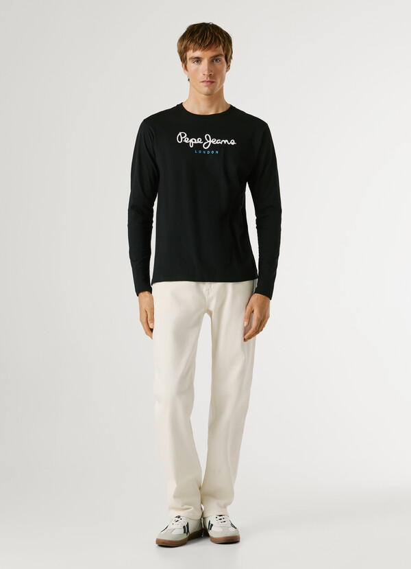 REGULAR FIT LONG-SLEEVE T-SHIRT