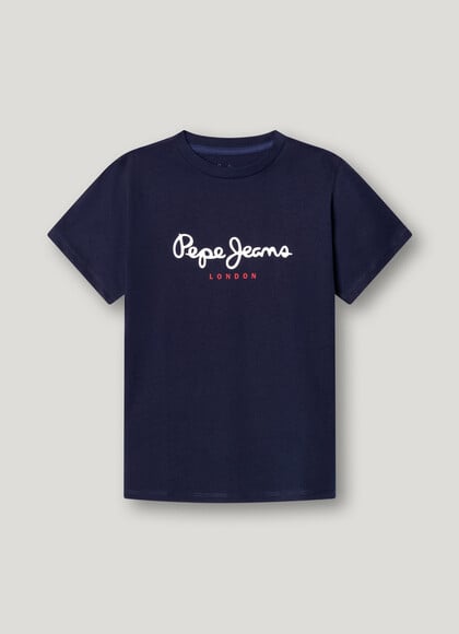 REGULAR FIT LOGO PRINT T-SHIRT