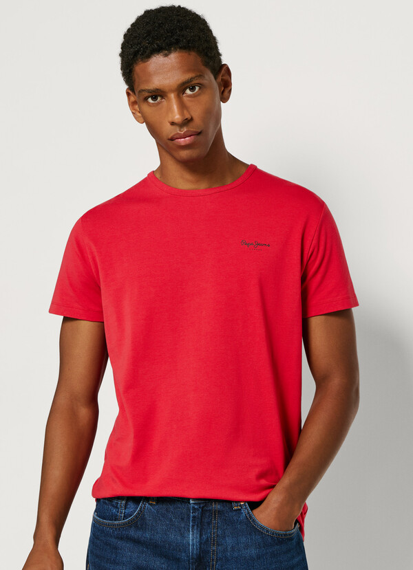 SLIM FIT LOGO PRINT T-SHIRT
