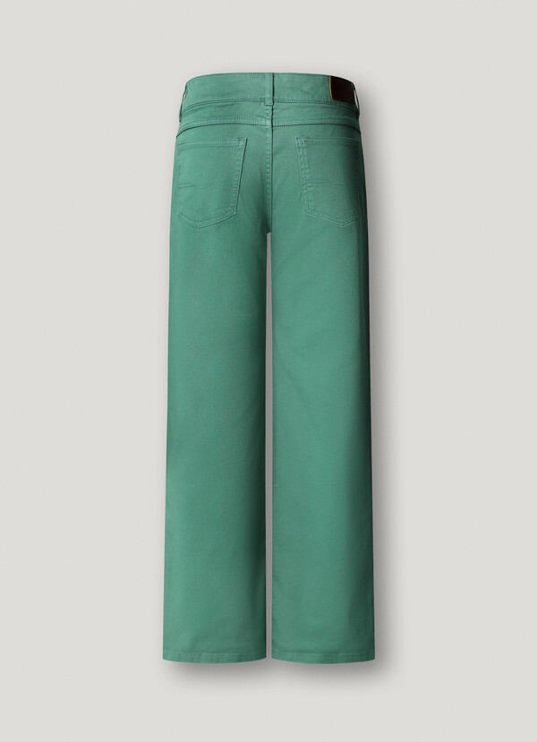 5-POCKET TWILL TROUSERS