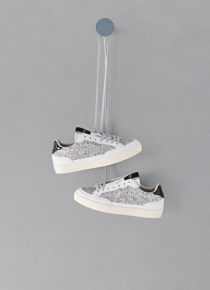 GLITTER DETAIL TRAINERS