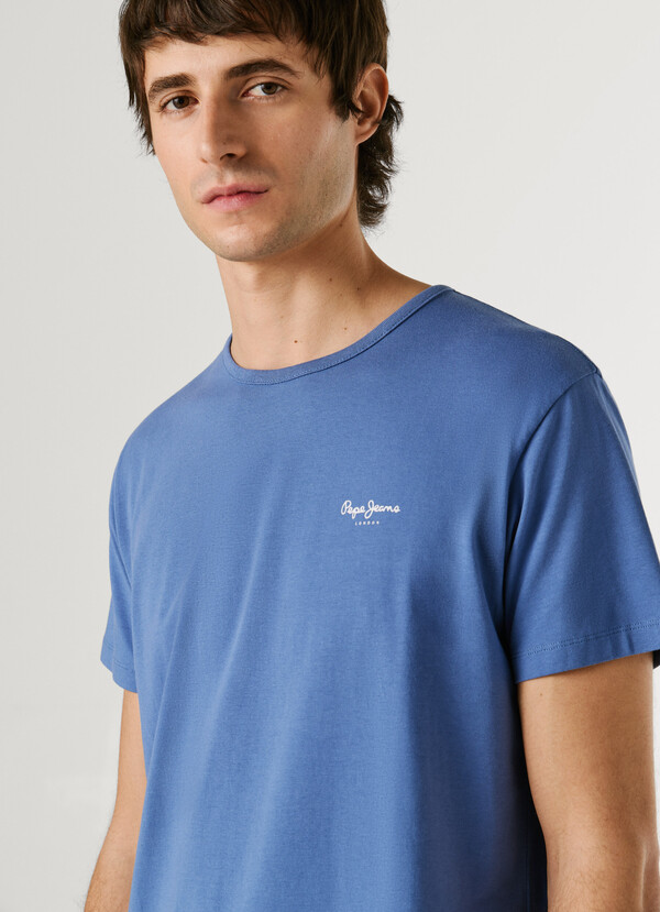 SLIM FIT LOGO PRINT T-SHIRT