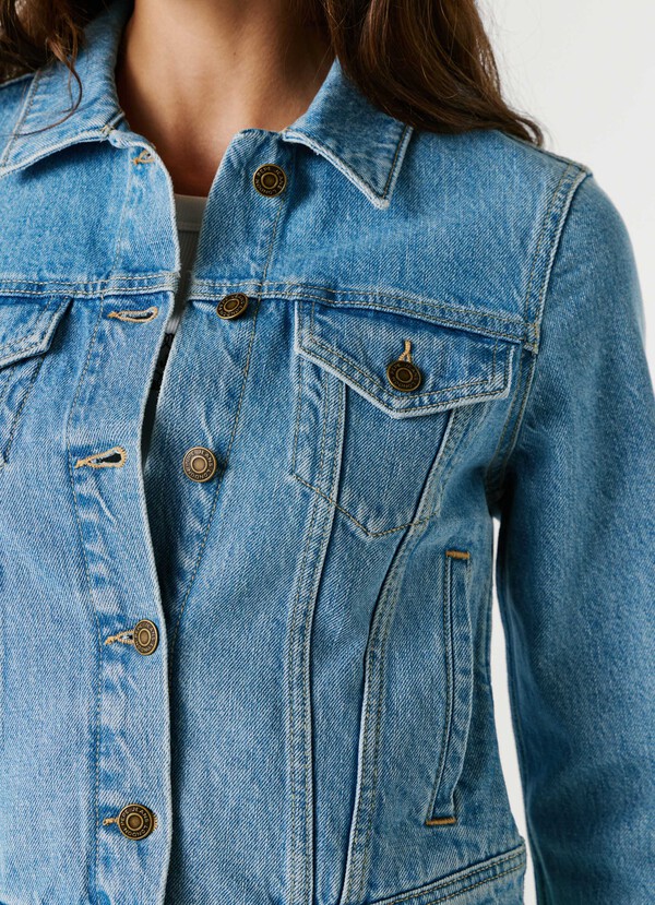 SLIM FIT DENIM JACKET
