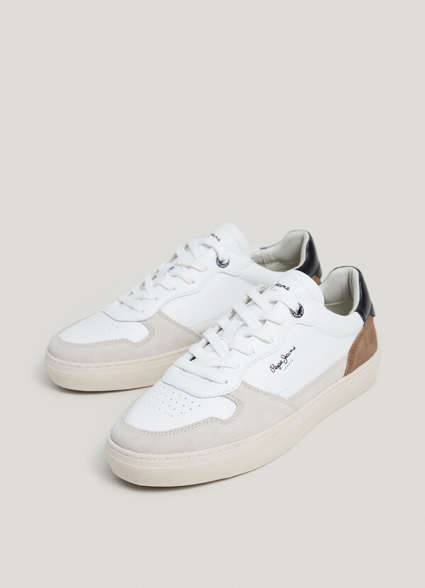 RETRO SUEDE DETAIL TRAINERS