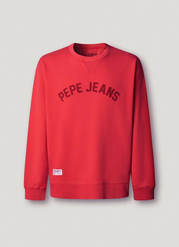 CREW NECK LOGO SWEATSHIRT