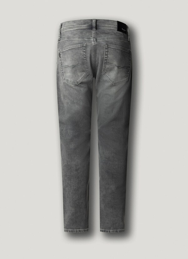 TRACK - SLIM FIT MID-RISE JEANS