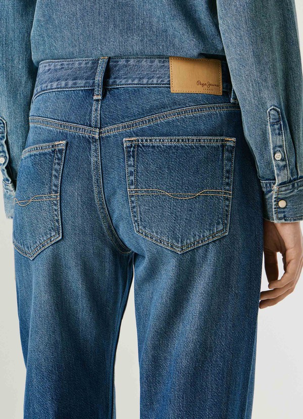 LOW-RISE LOOSE FIT JEANS - NICKY