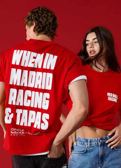 Relaxed Fit Racing & Tapas T-shirt
