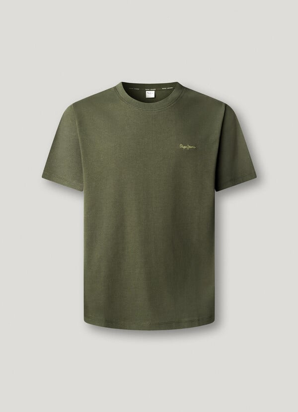 REGULAR FIT LOGO PRINT T-SHIRT
