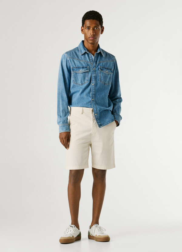 REGULAR FIT CHINO SHORTS