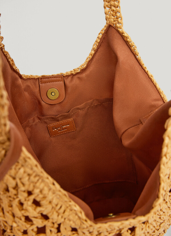 RAFFIA TOTE BAG