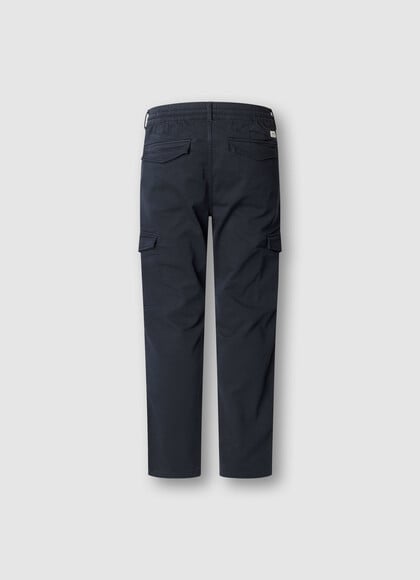 SLIM FIT CARGO TROUSERS