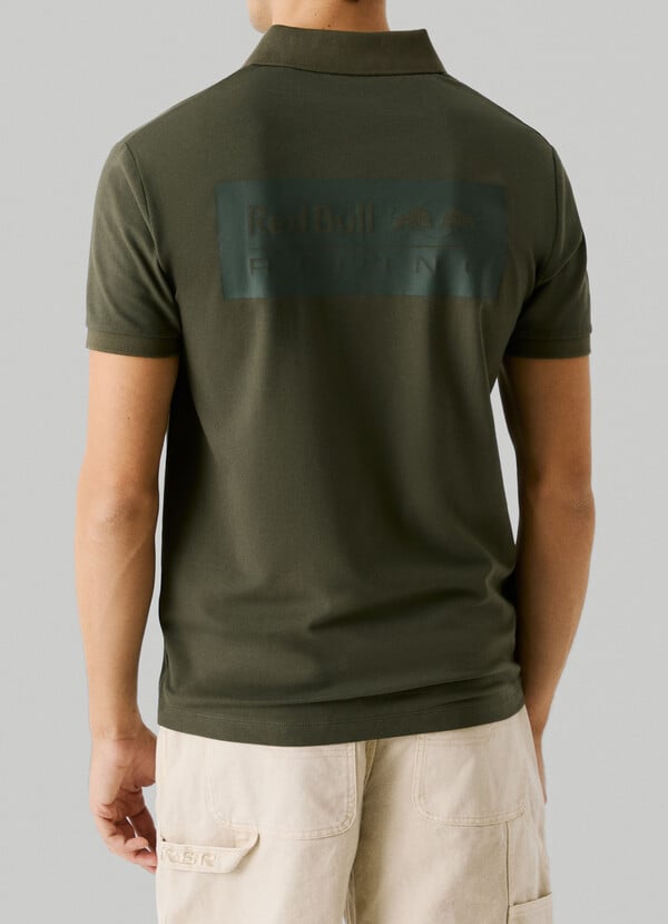 BACK PRINT PIQU&Eacute; POLO