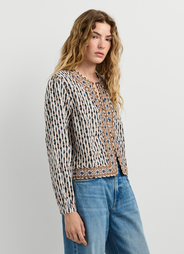IKAT PRINT JACKET