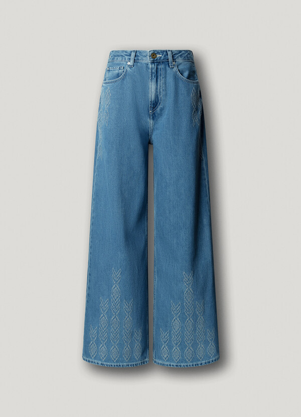 JAIMY- HIGH-RISE WIDE FIT JEANS 