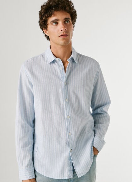 REGULAR FIT STRIPED SHIRT
