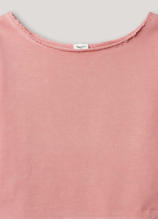 RELAXED FIT CREW NECK SWEATSHIRT