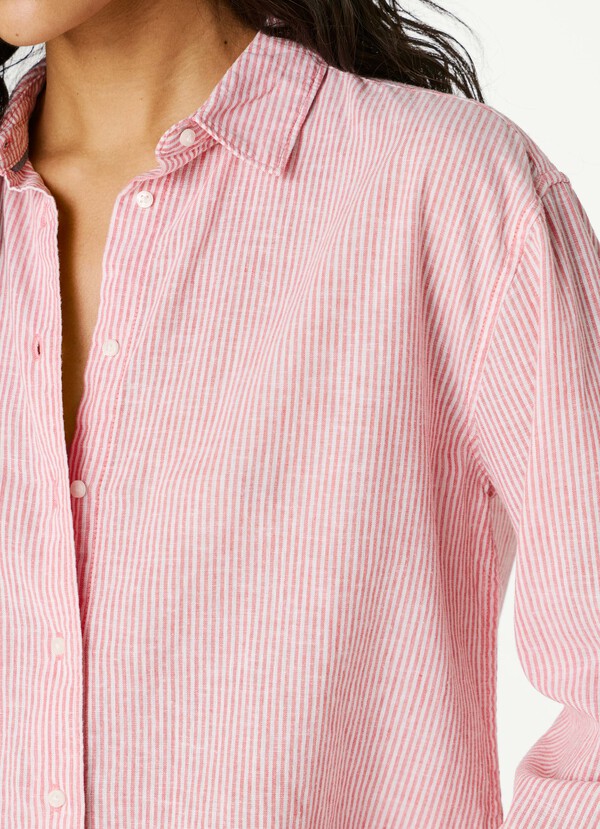 RELAXED FIT STRIPED SHIRT