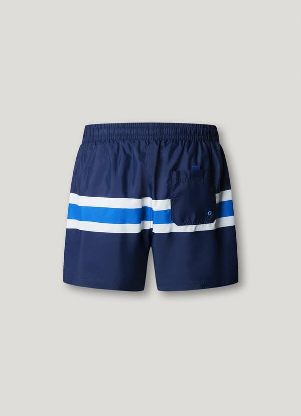 COLOR BLOCK SWIM SHORTS