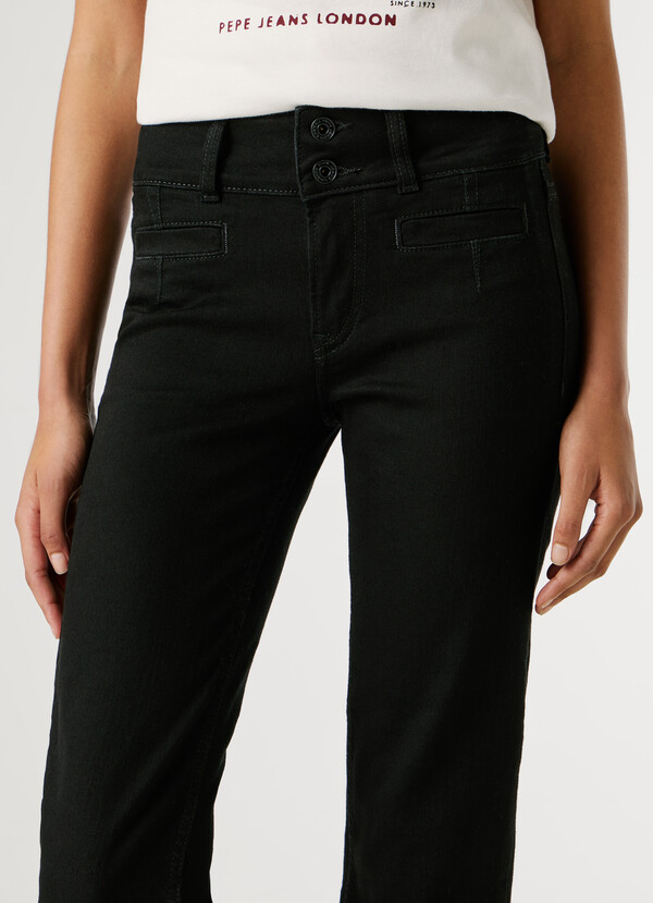 BERYL- MID-RISE STRAIGHT FIT JEANS
