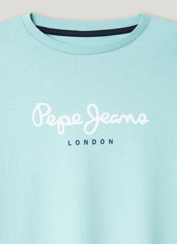 REGULAR FIT LOGO PRINT T-SHIRT