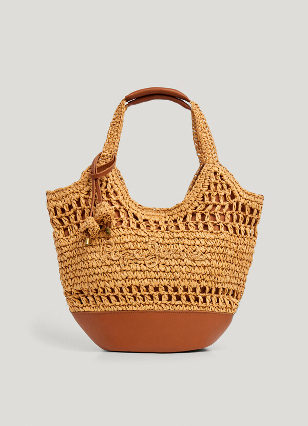 BOLSO TOTE DE RAFIA