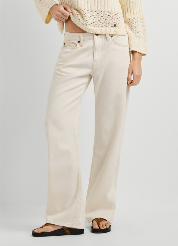 LOW-RISE LOOSE FIT JEANS - NICKY