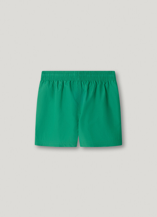 PRINTED LOGO SWIM SHORTS