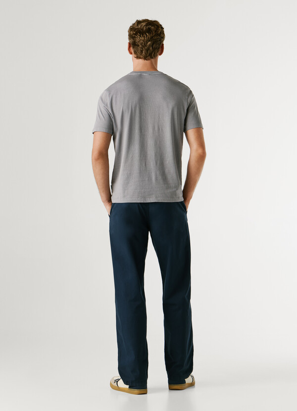 REGULAR FIT LOGO PRINT T-SHIRT