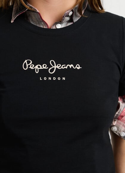 SLIM FIT LOGO PRINT T-SHIRT