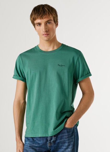 REGULAR FIT LOGO PRINT T-SHIRT